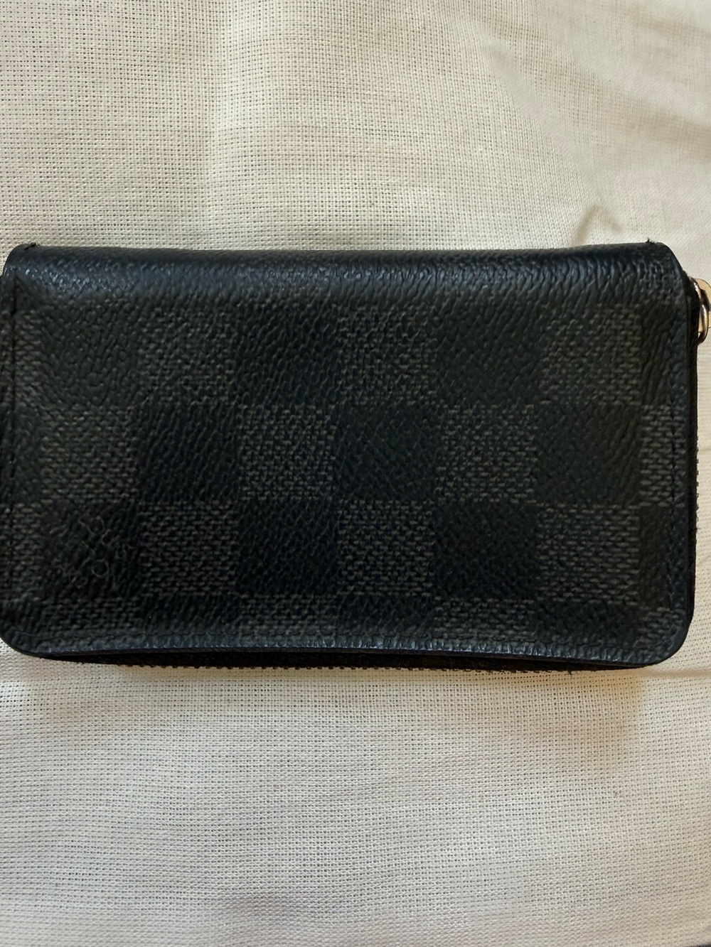 Louis Vuitton Damier Graphite Zippy Card Case